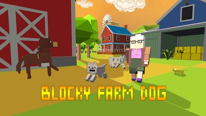 Blocky Dog: Farm Survival Full Screenshot 1