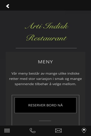 Arti Indisk Restaurant screenshot 3
