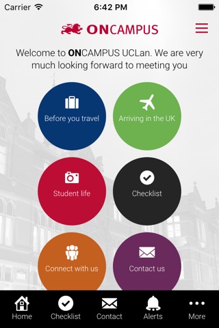 ONCAMPUS UCLan Pre-Arrival screenshot 2