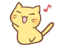 It is a sticker that gathers the words and gestures I want to use on a daily basis