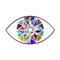 See the future through the kaleidoscopic lenses of the Future Eyes Crystal Photo App