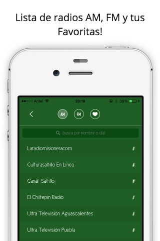 Radio Mexico - AM/FM screenshot 2