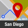 San Diego Offline Map and Travel Trip Guide