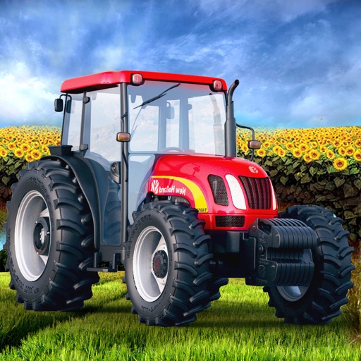 Farming Expert Game: Diesel Tractor Harvest Season Icon