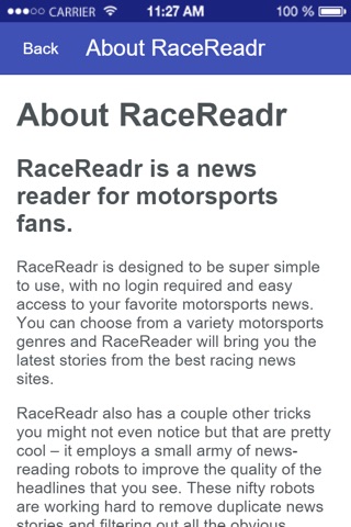 RaceReadr screenshot 4