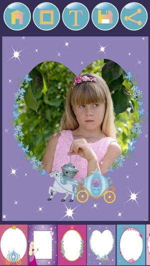 Princess photo frames album for kids – Pro(圖3)-速報App