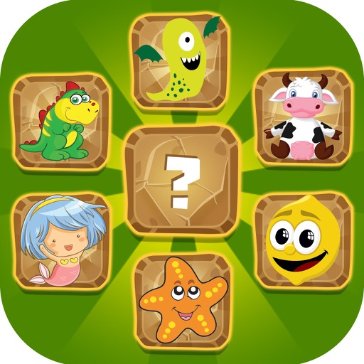 Kids Memory Matching Games Icon