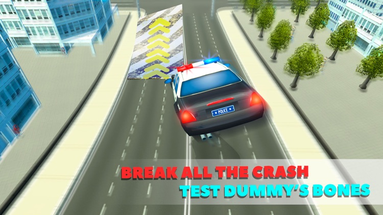 Extreme Police Car Crash Test Simulator