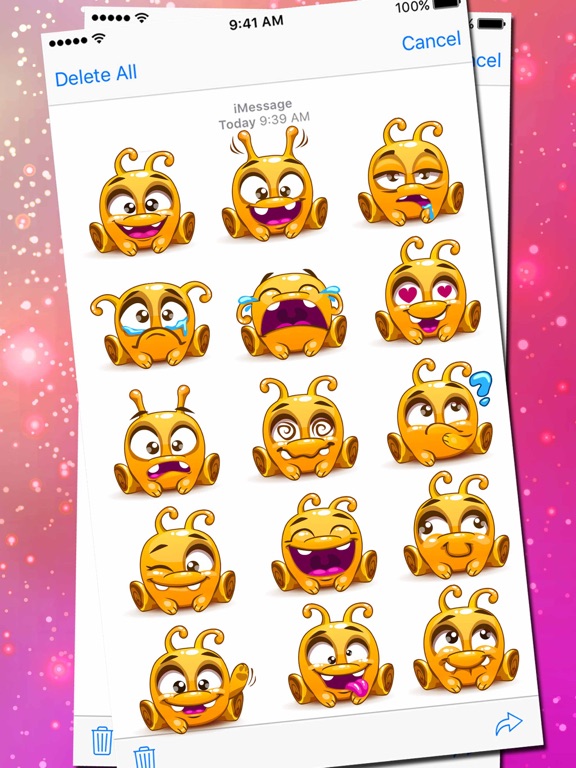 Baby Monster Cute Stickers screenshot 6