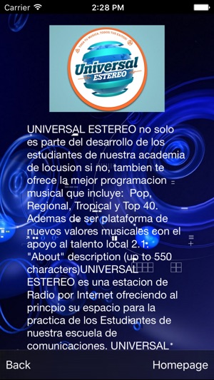 UNIVERSAL ESTEREO(圖1)-速報App