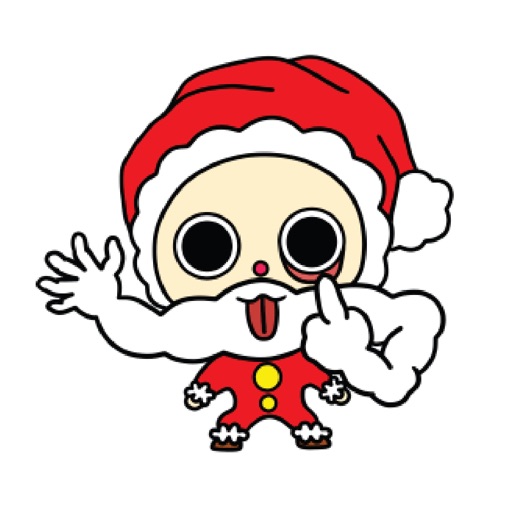 Young Santa Claus Stickers for iMessage