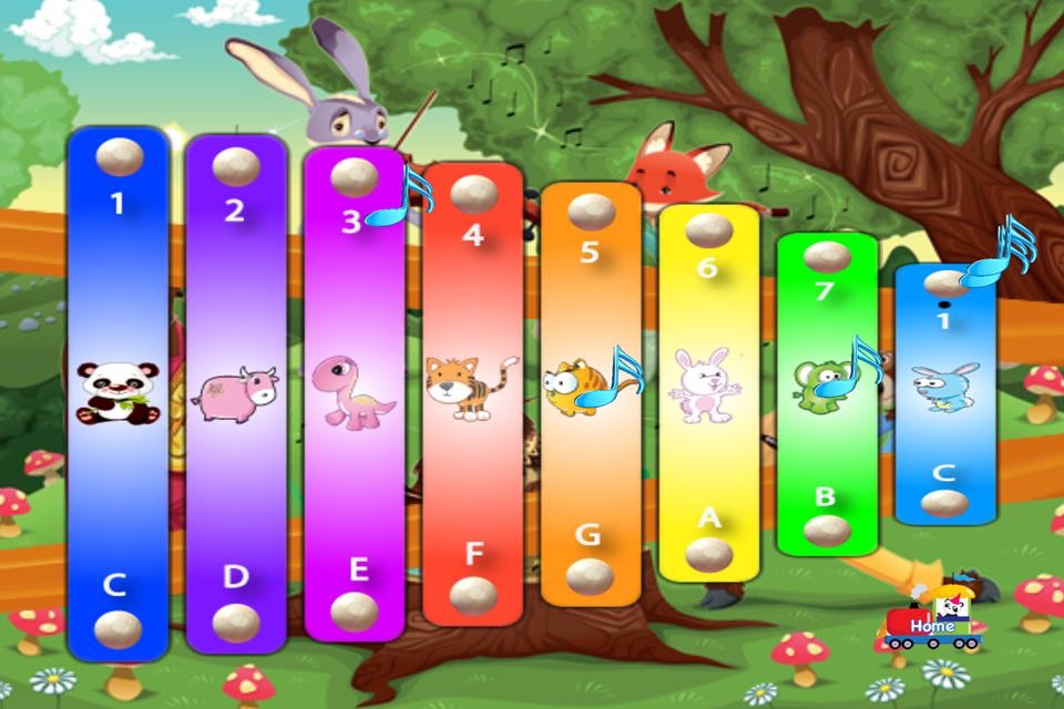 Panda Babies Xylophone Free screenshot 4