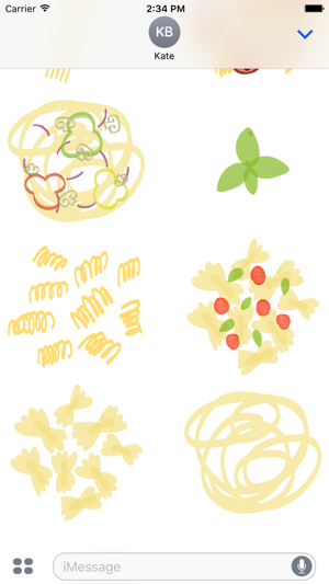 Pasta sticker - Italian food stickers for photos(圖4)-速報App