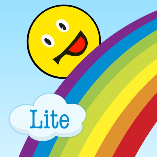 Child education: study rainbow colors Icon