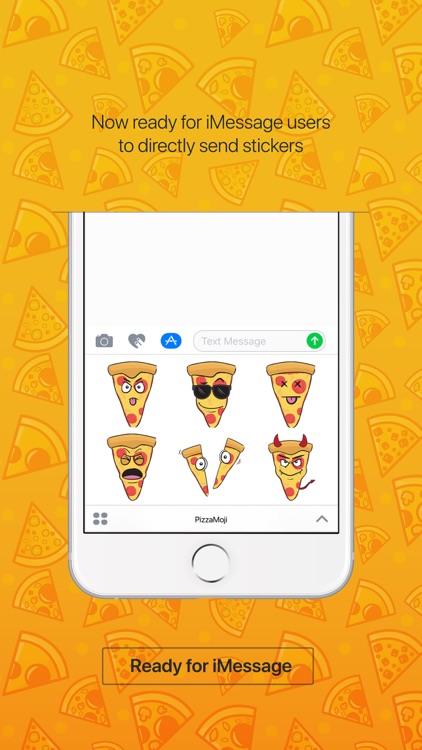 PizzaMoji - pizza stickers and emojis keyboard app