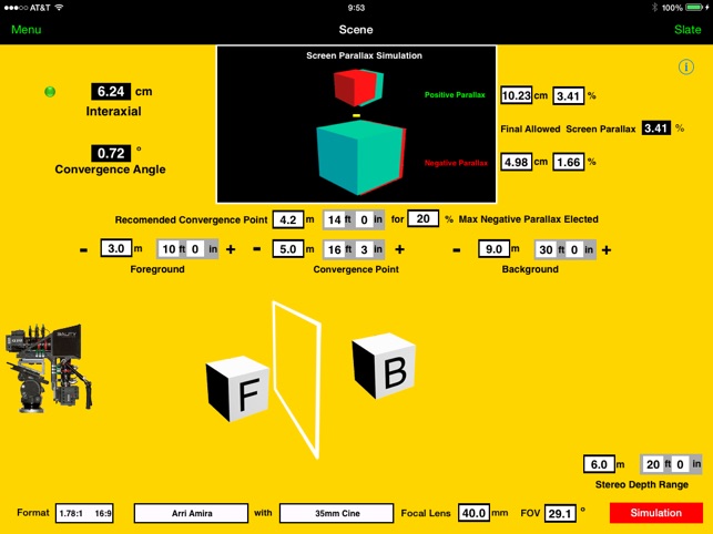 3D Stereo Depth Calculator