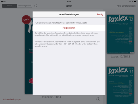 taxlex - ZS für Steuerrecht screenshot 3
