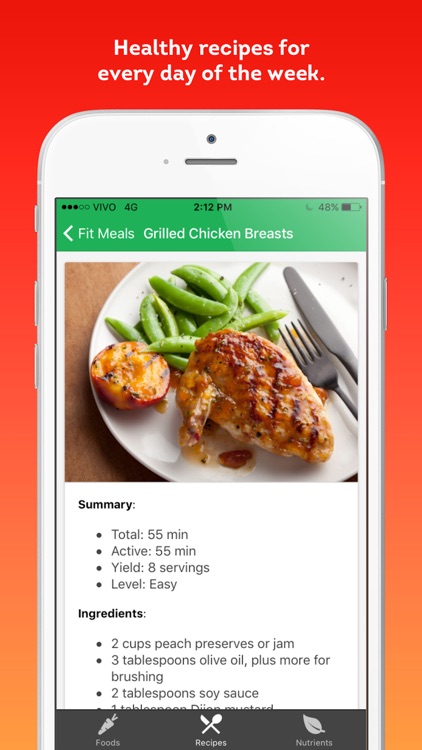 Fit Meals - healthy recipes and diet ingredients screenshot-0