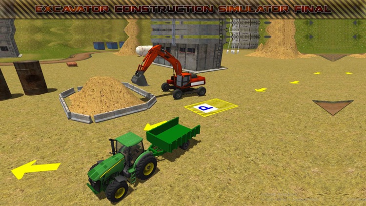 Heavy Excavator Crane Simulator 3D Construction screenshot-3