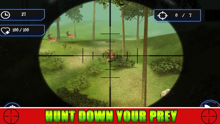Ultimate Big Buck Deer Hunt : Simulator Challenge screenshot-3