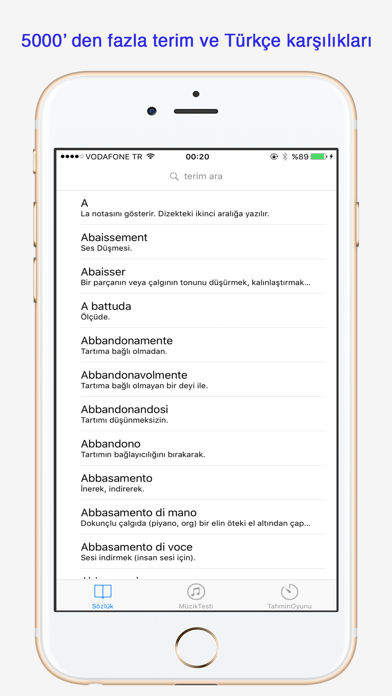 How to cancel & delete Müzik Terimleri Sözlüğü from iphone & ipad 1