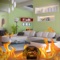 In this escape game, assume that you are trapped in a house which has caught fire