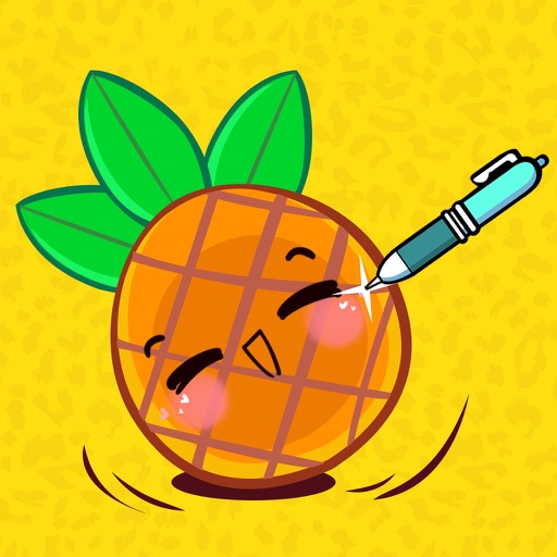 Pineapple Apple Pen Shooting I Have a Fruit Cut by zhongxing lu