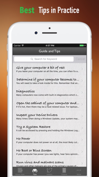 Computer Repair Tips-Beginners Guide and Tutorial screenshot-3