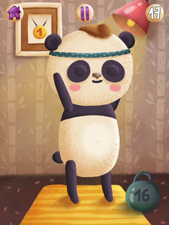 Lil Fitness зарядка детям на iPad