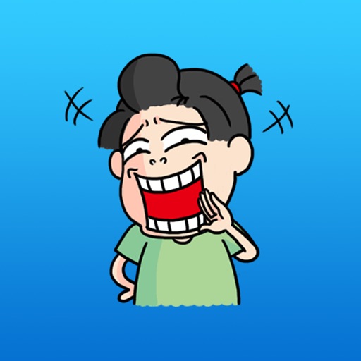 Crazy Cartoon Sticker 2