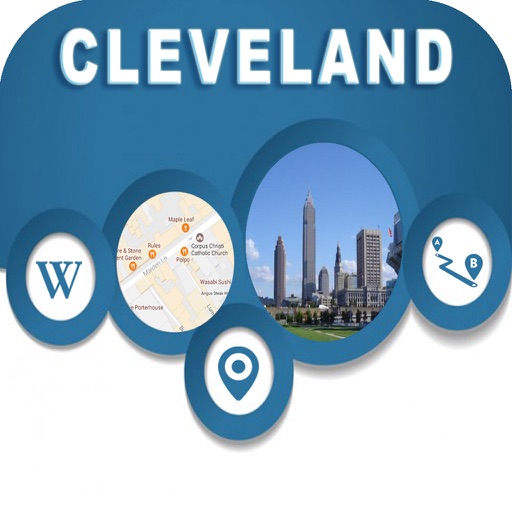 Cleveland OH Offline City Maps Navigation