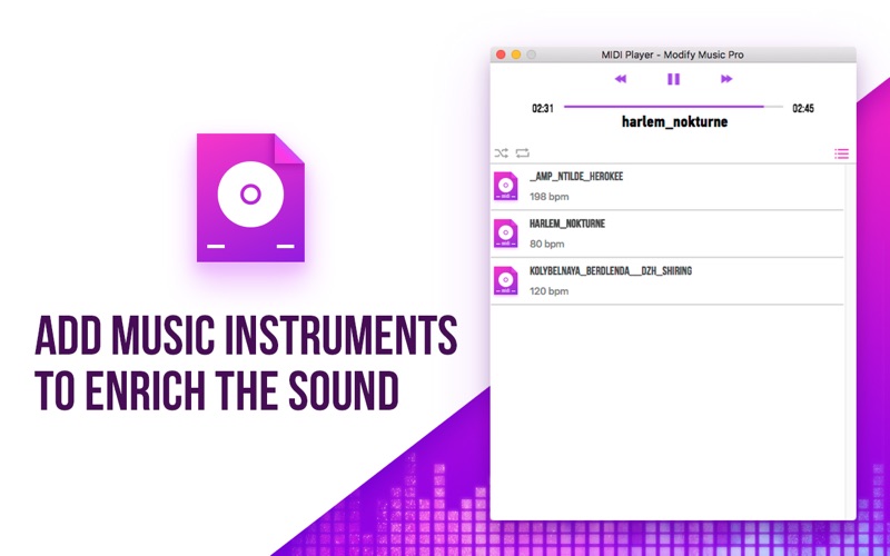 MIDI Player - Modify Music thumbnail 3