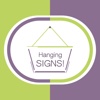 Hang a Sign! II (Green/Violet)