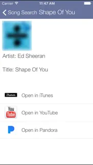 premium search for music iphone screenshot 2
