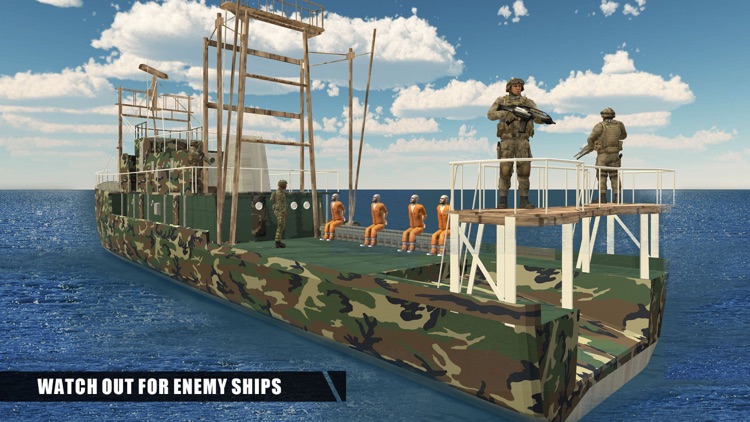 Army Criminals Transport Ship
