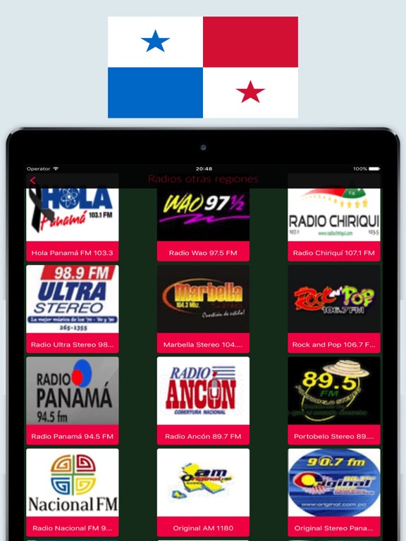 Radios Panamá FM y AM - Emisoras de Radio en Vivo screenshot 4