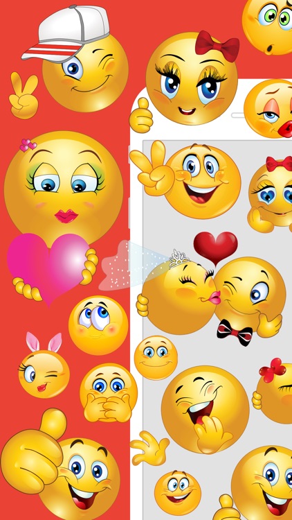 Naughty emoji art.