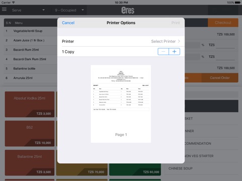 Easy Restaurant Ordering System screenshot 3
