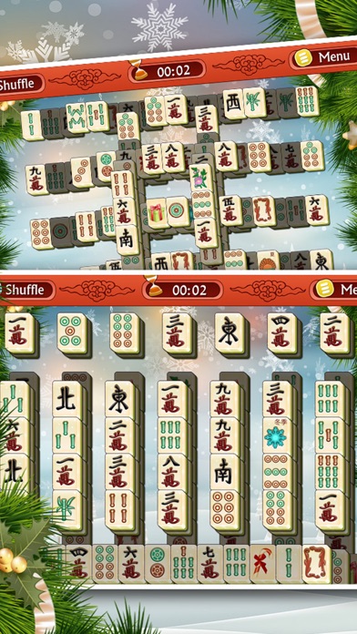 Christmas Mahjong 3D - Classic Winter Puzzle Game screenshot 3
