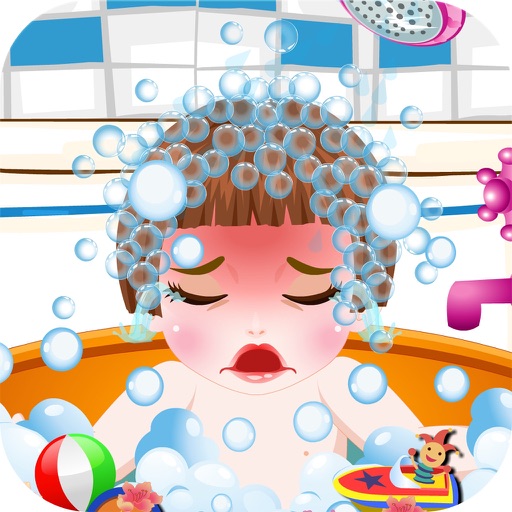Super Baby Bathing Game Icon