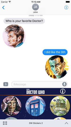 Doctor Who Stickers Pack 2