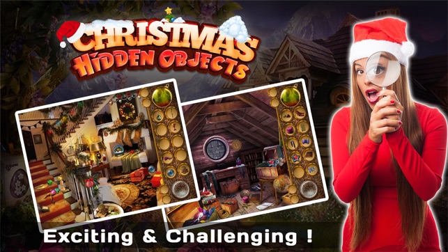 Christmas Hidden Objects - Christmas Celebration(圖2)-速報App