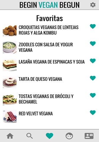 Begin Vegan Begun Recetas Veganas screenshot 3