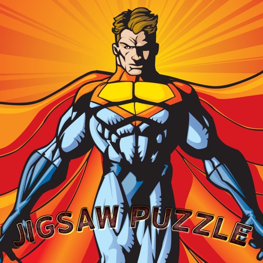super heroes puzzle learning games for little kids Icon