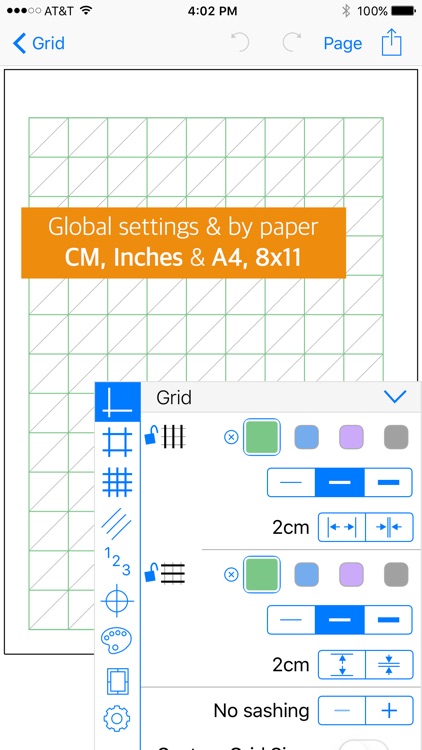 QuiltPaper - Graph paper for Quilters