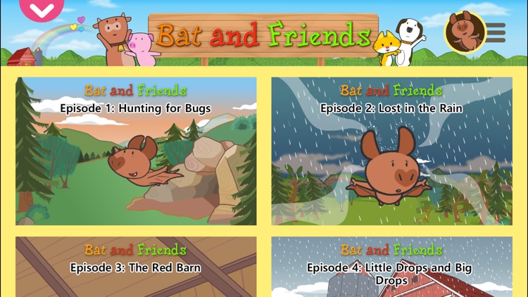 Bat and Friends - Little Fox Storybook screenshot-0