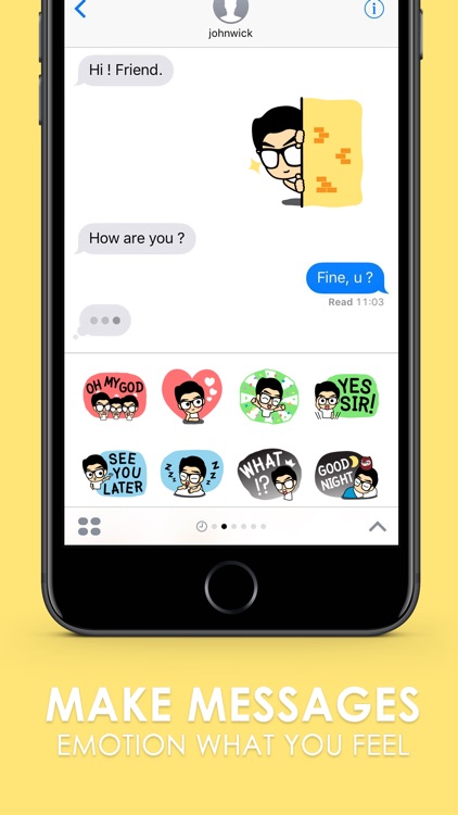 MASTERPEACE Stickers Emoji Keyboard By ChatStick