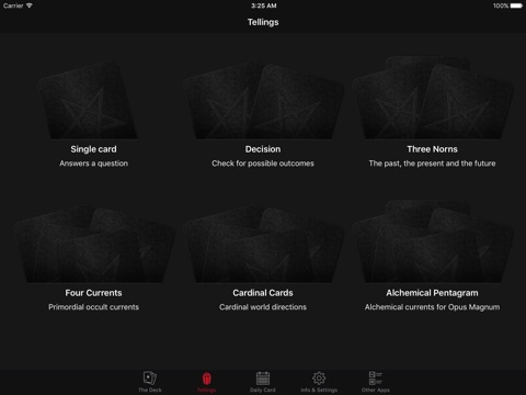 Satanic Tarot HD for damned screenshot 3