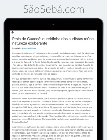 SãoSebá.com screenshot 4