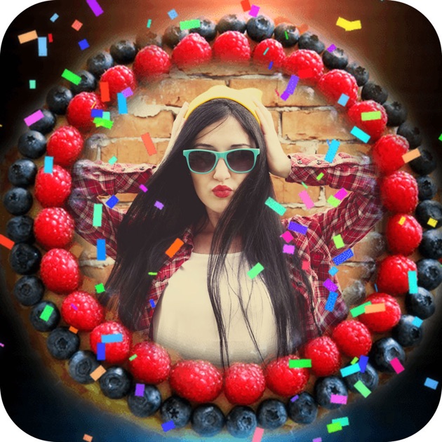 Name Photo on Birthday Cake free on the App Store